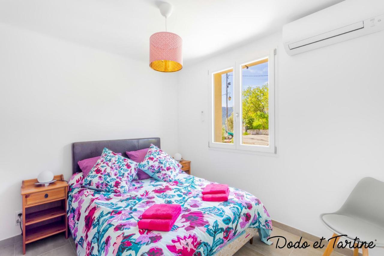 Gorgeous 3 Bedroom House With Ac And Garden - Dodo Et Tartine Le Revest-le-Eaux Bagian luar foto