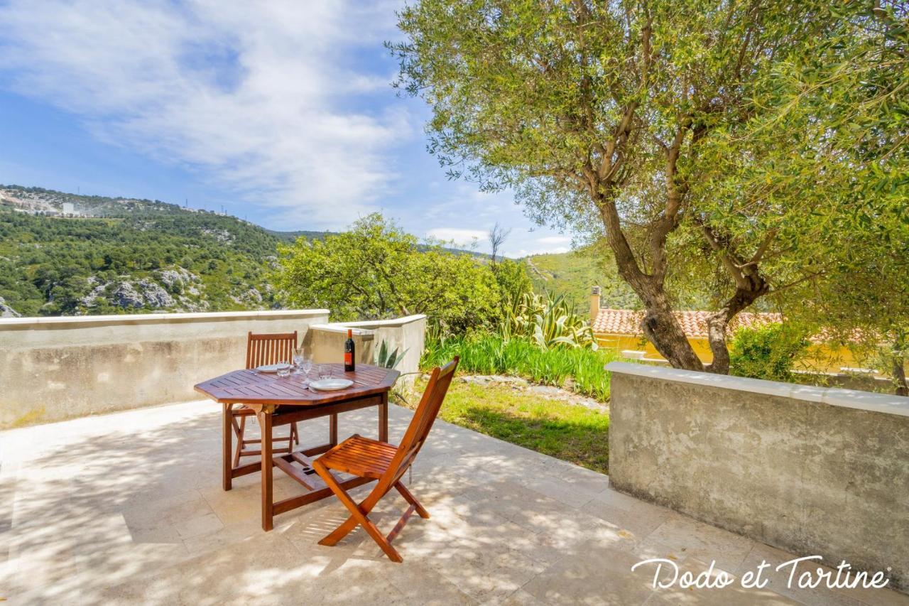 Gorgeous 3 Bedroom House With Ac And Garden - Dodo Et Tartine Le Revest-le-Eaux Bagian luar foto