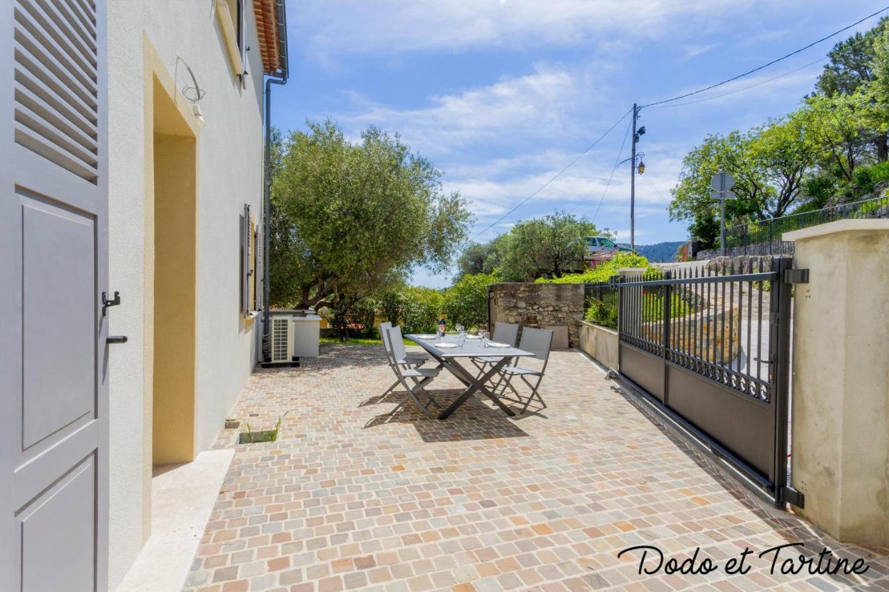 Gorgeous 3 Bedroom House With Ac And Garden - Dodo Et Tartine Le Revest-le-Eaux Bagian luar foto